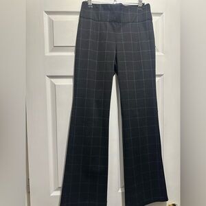 Max Studio Black Plaid Pants